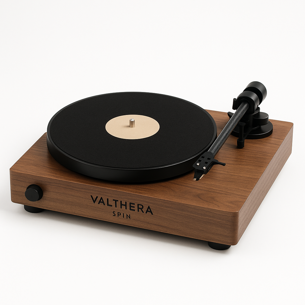 Valthera Spin Luxury Vinyl Turntable